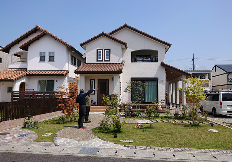 外構リフォーム施工後メンテナンス