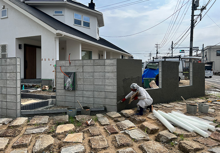 職人が責任をもって丁寧に