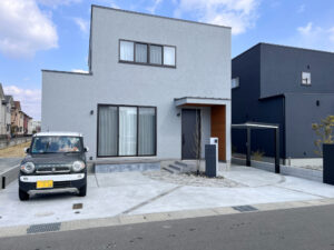 シンプルモダン外構